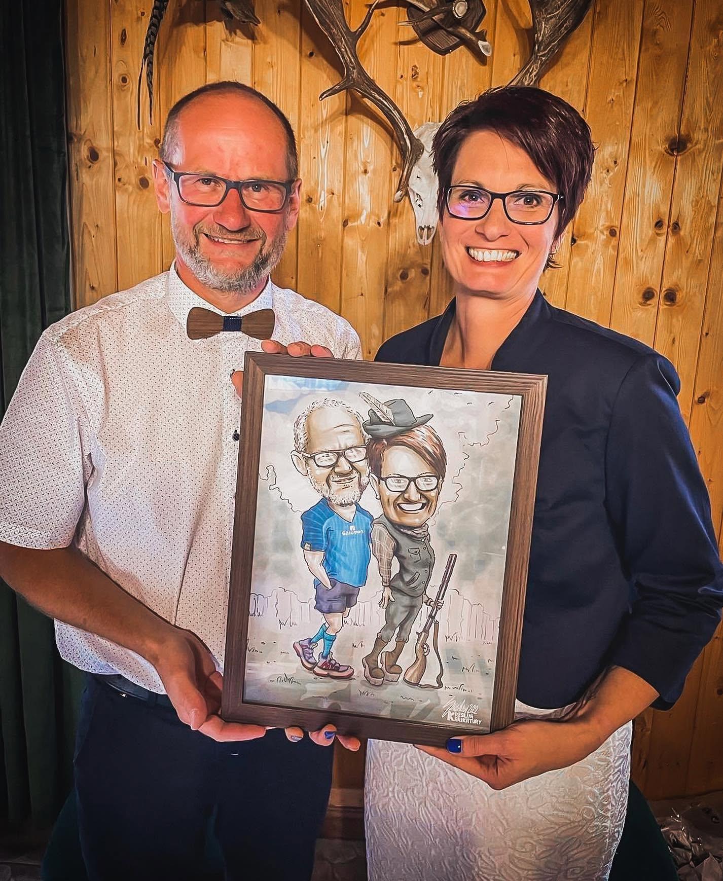 Předání karikatury